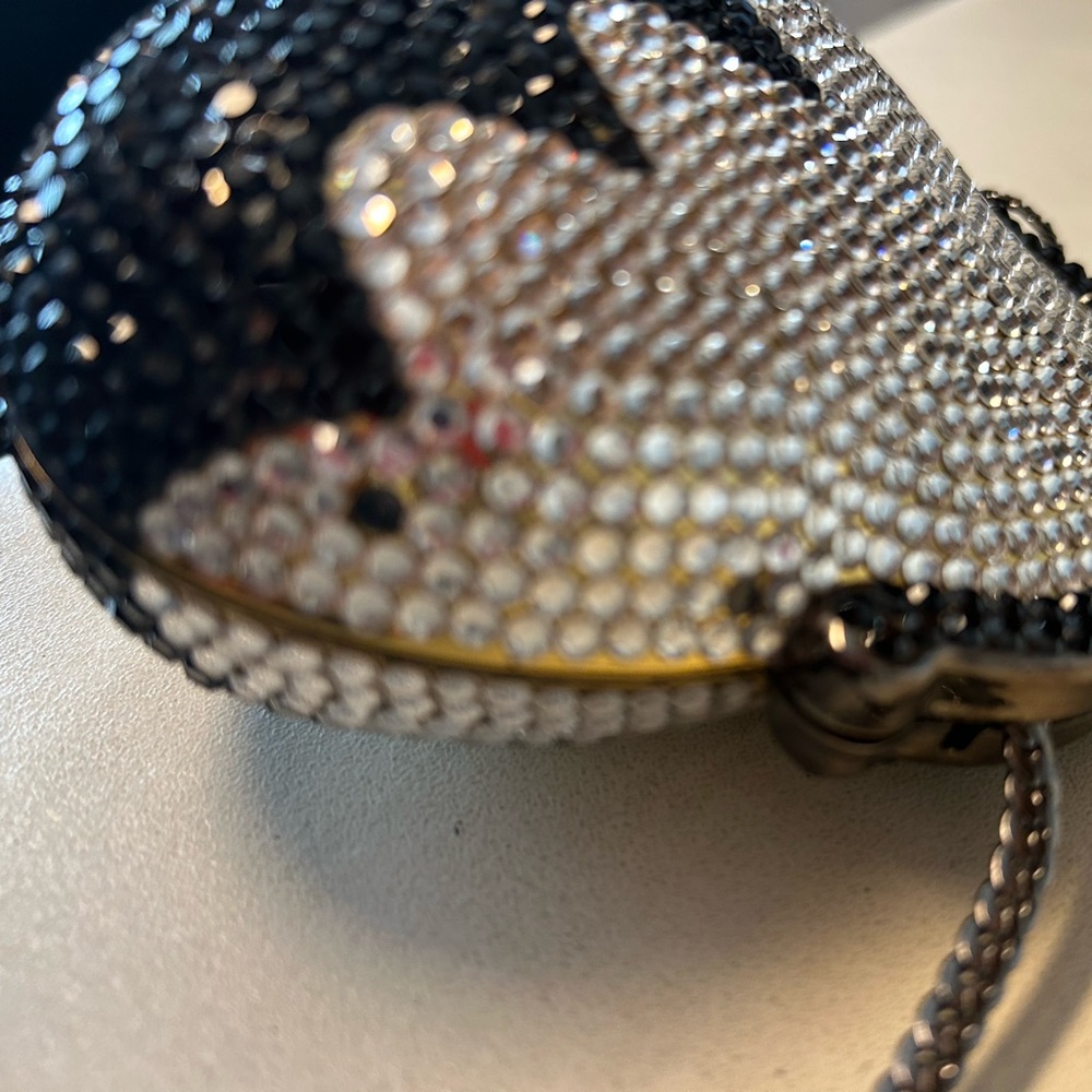 Art Nouveau Deco Austrian Crystals evening bag.